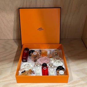 Hermes perfume sample box